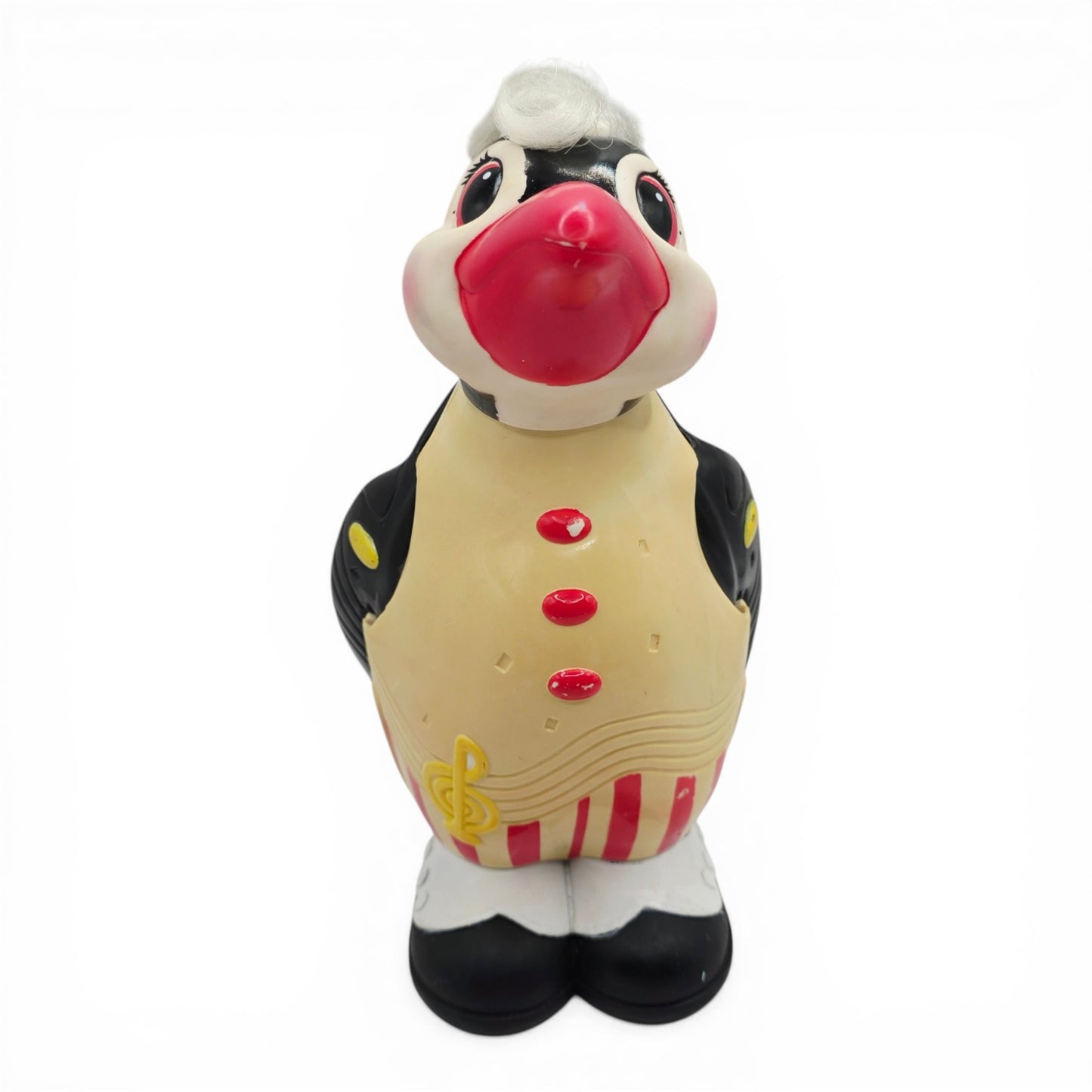 1985 Keypers Series 1 Penguin Keyboard small toy — Front view