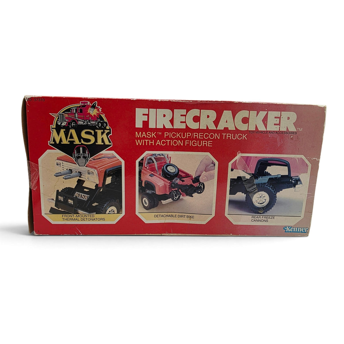 1985 M.A.S.K. Firecracker Hondo MacLean Close-up 18 view