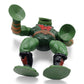 Vintage 1980s action figure. (MOTU). Leech. & Mini Comic!. Bottom view.