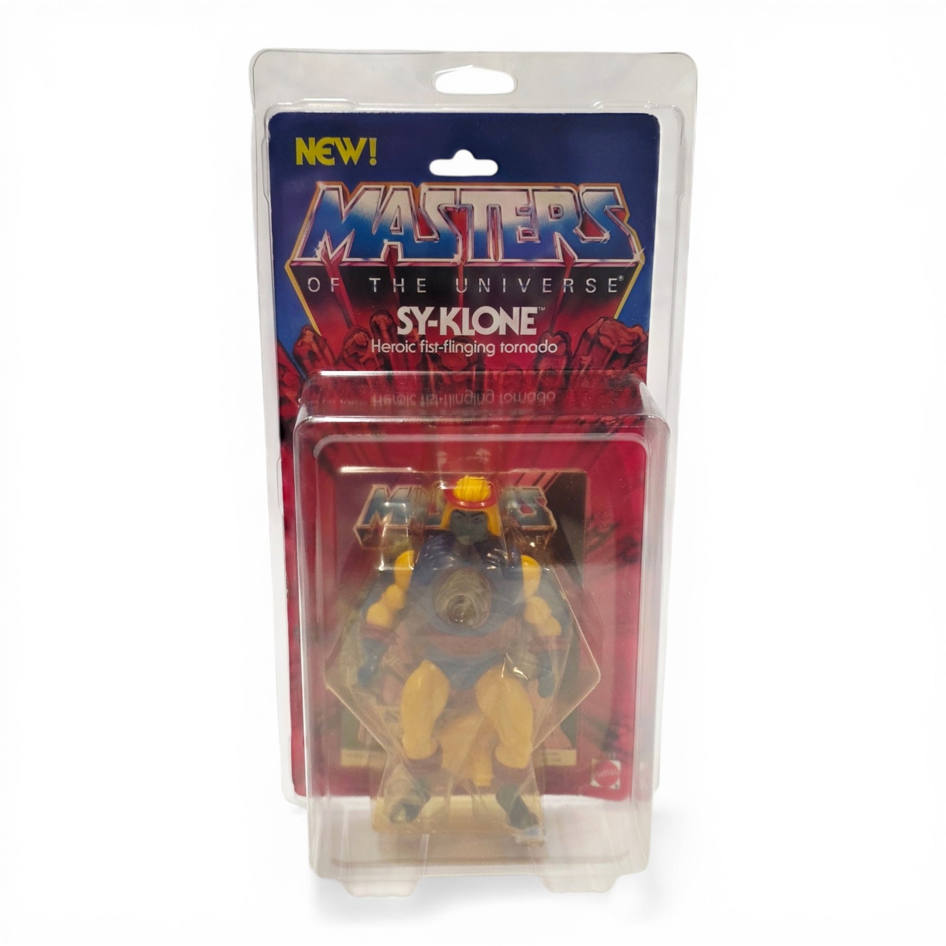1985 Masters of the Universe Sy-Klone action figure — Front view