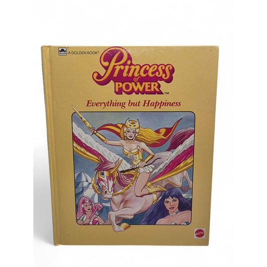 1985 – She-Ra Princess of Power – Everything But Happiness – Hardcover Storybook – Like New