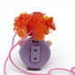 Vintage 1980s small toy. Series 1. Gleamie. Complete with Necklace Clip!. Back view.