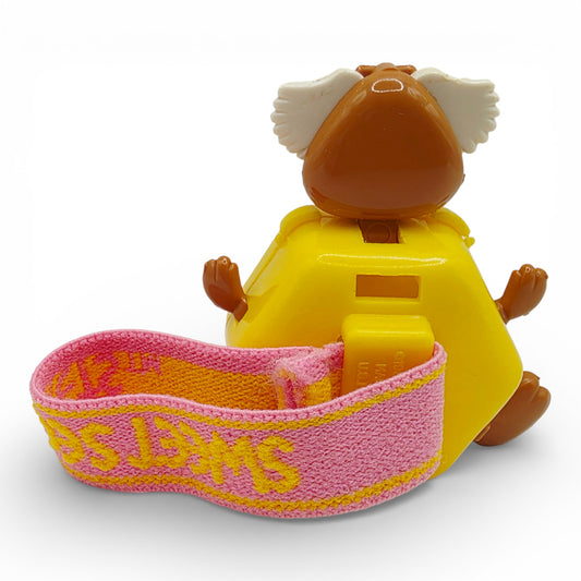 Vintage 1980s small toy. Series 1. Kimmie Koala. Complete with Bracelet Strap!. Back view.