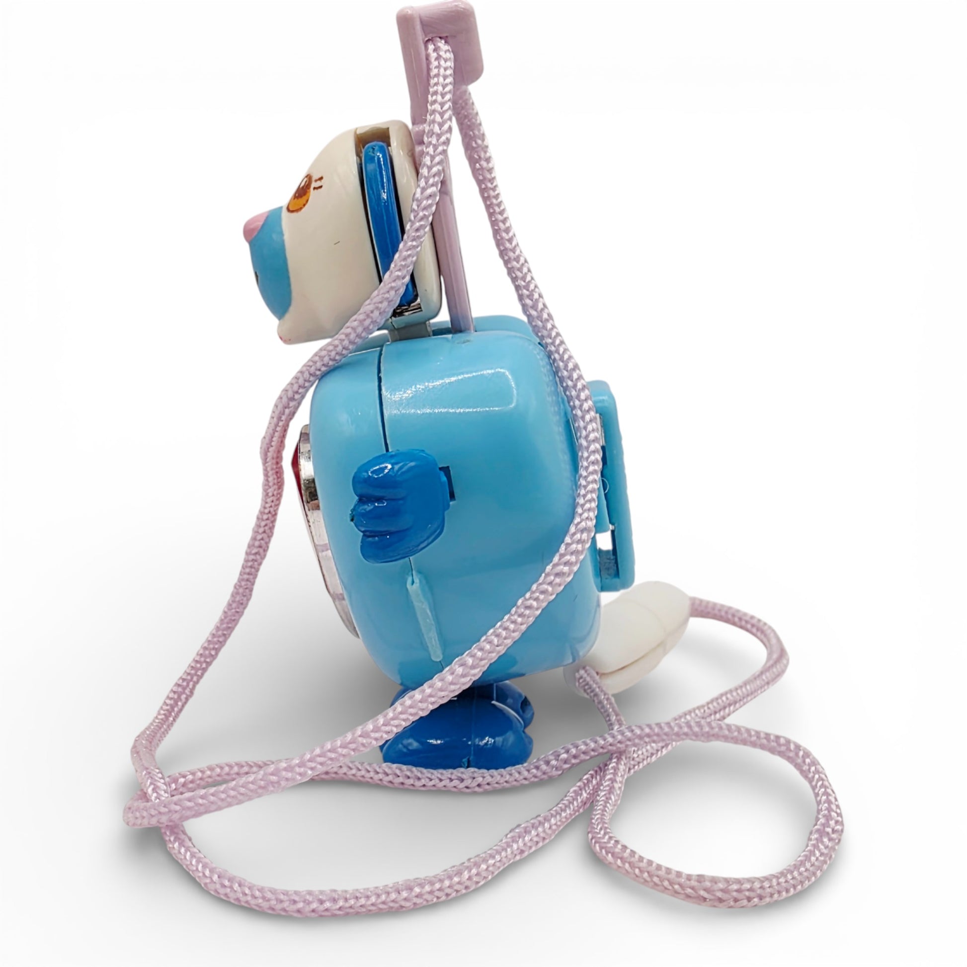 Vintage 1980s small toy. Series 1. Prettie Puppy. Complete with Necklace Clip!. Left view.