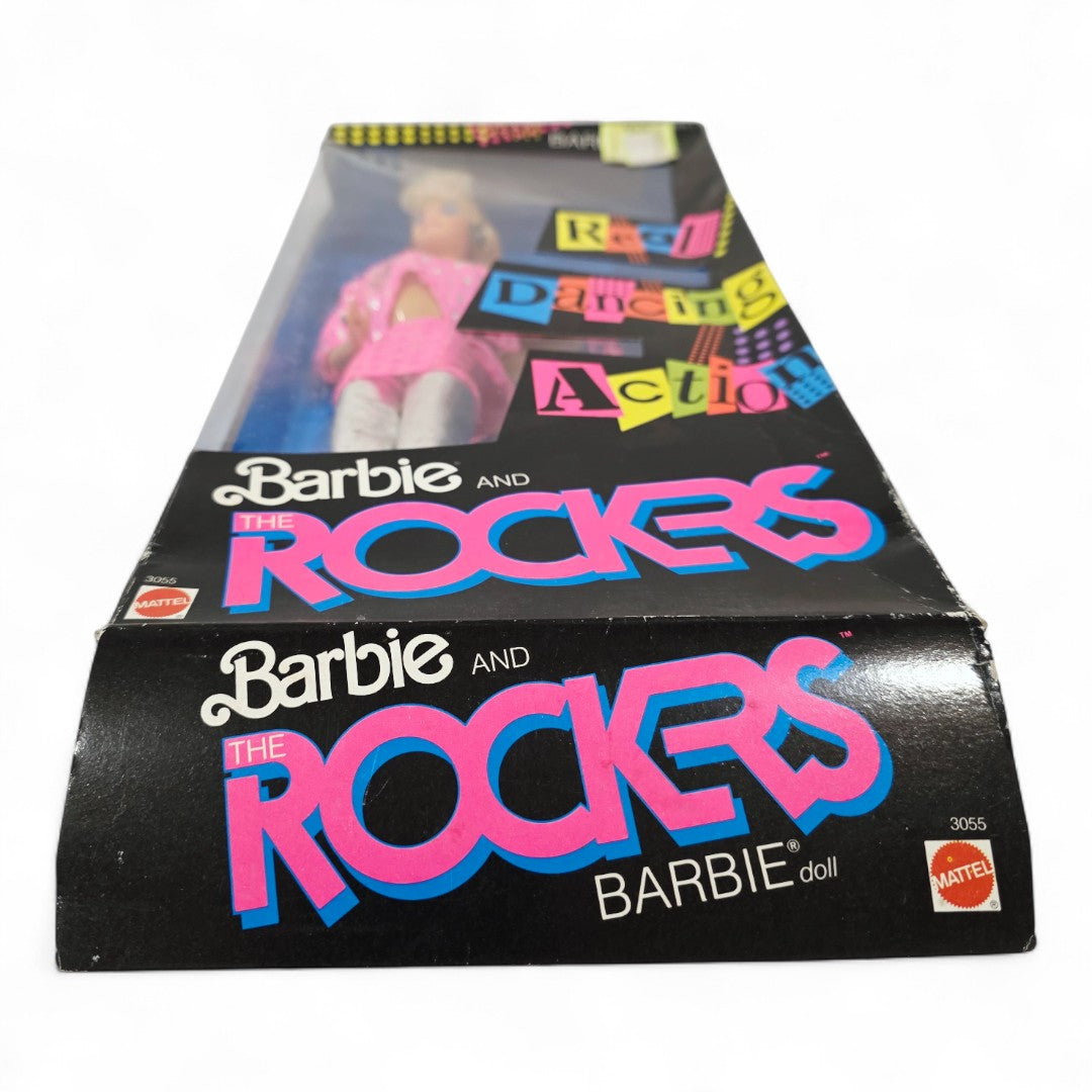 1986 Barbie Barbie & the Rockers Barbie doll — Bottom view