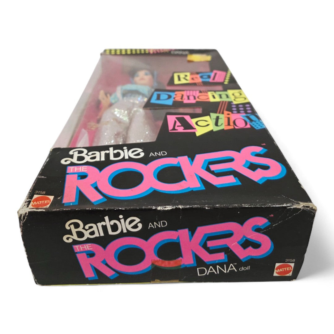 1986 Barbie Barbie & the Rockers Dana doll — Bottom view