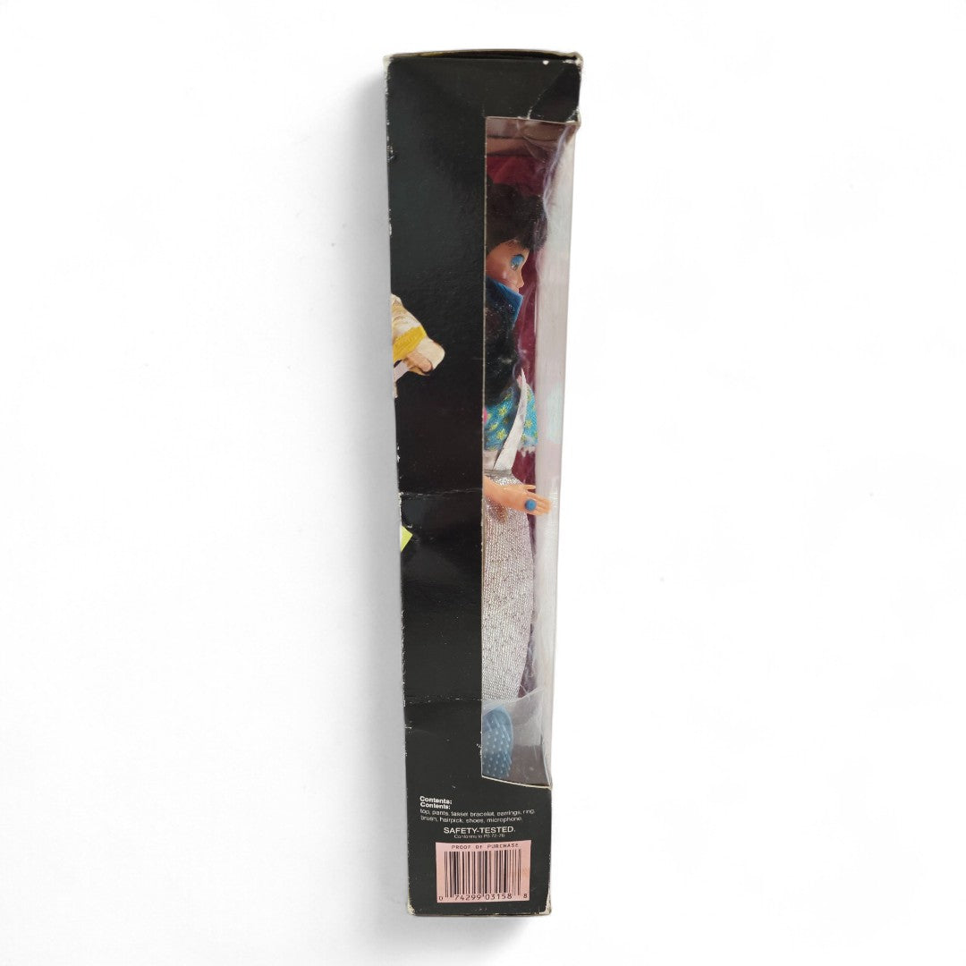 1986 Barbie Barbie & the Rockers Dana doll — Left side