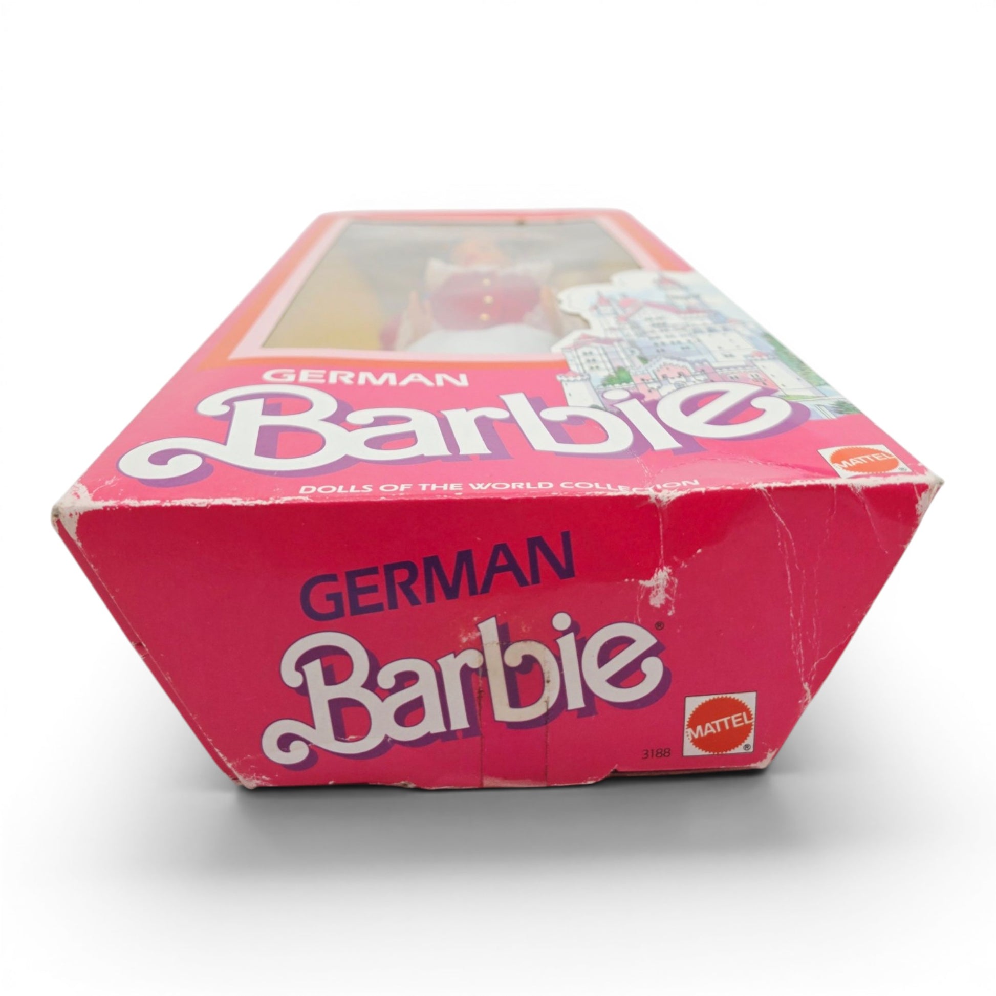 1986 Barbie Dolls of the World - First Edition German doll — Bottom view