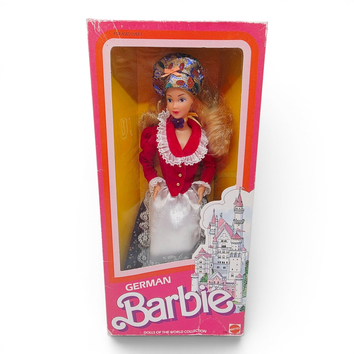 1986 Barbie Dolls of the World - First Edition German doll — Front view