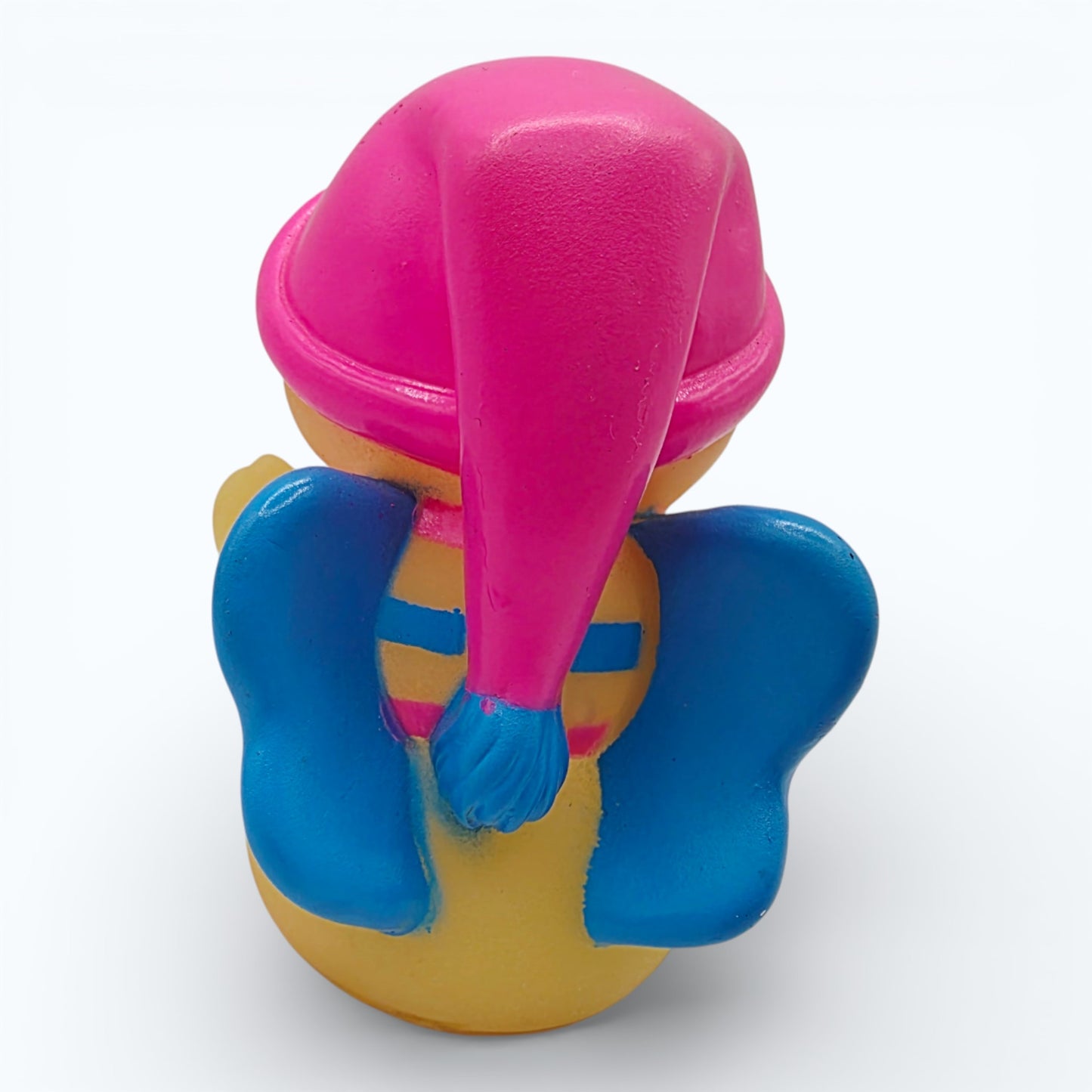 Vintage 1980s mini pvc figure. Glo Bug. 3". Back view.