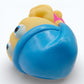Vintage 1980s mini pvc figure. Glo Snugbug. 3". Top view.
