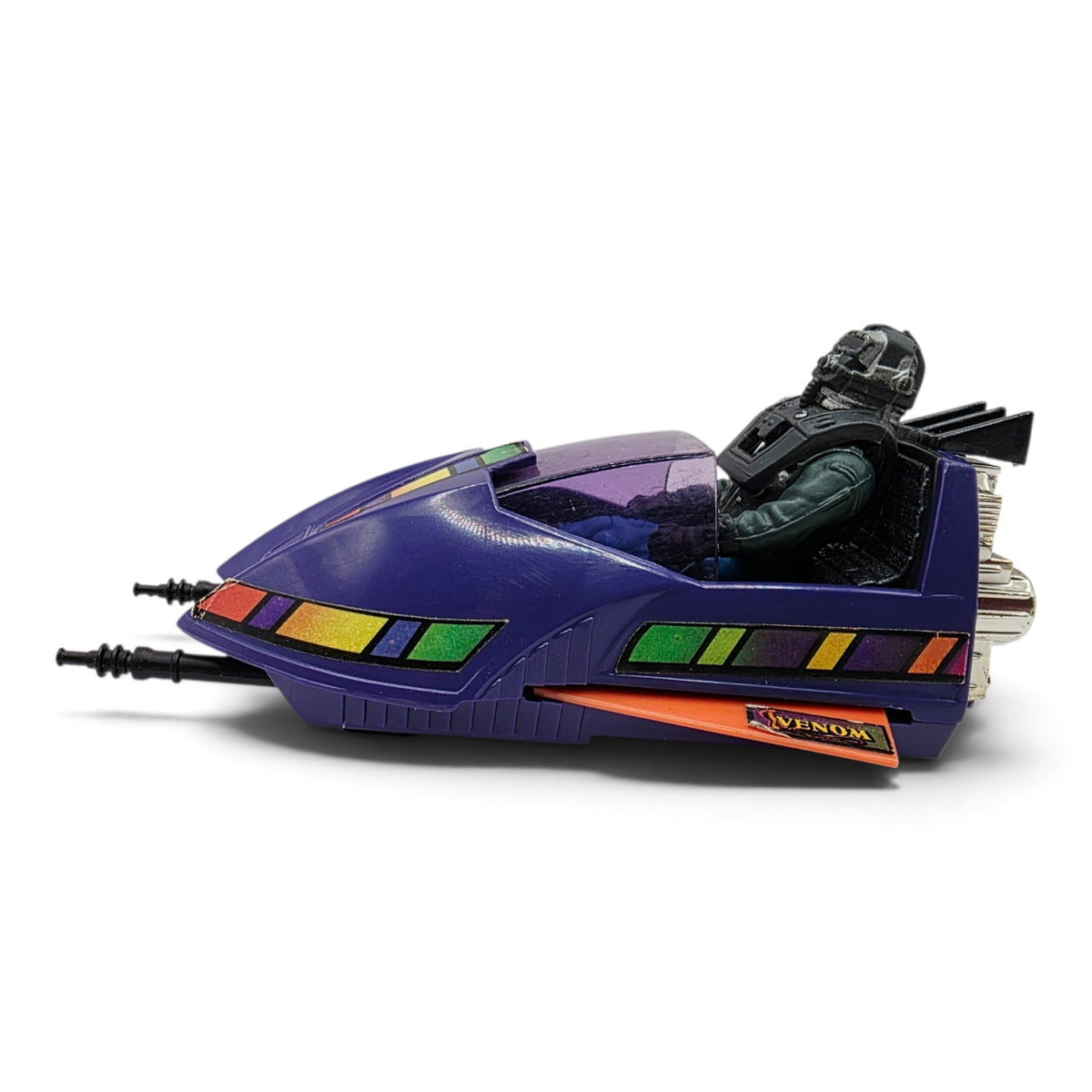 1986 M.A.S.K. Piranha Sly Rax Close-up 13 view
