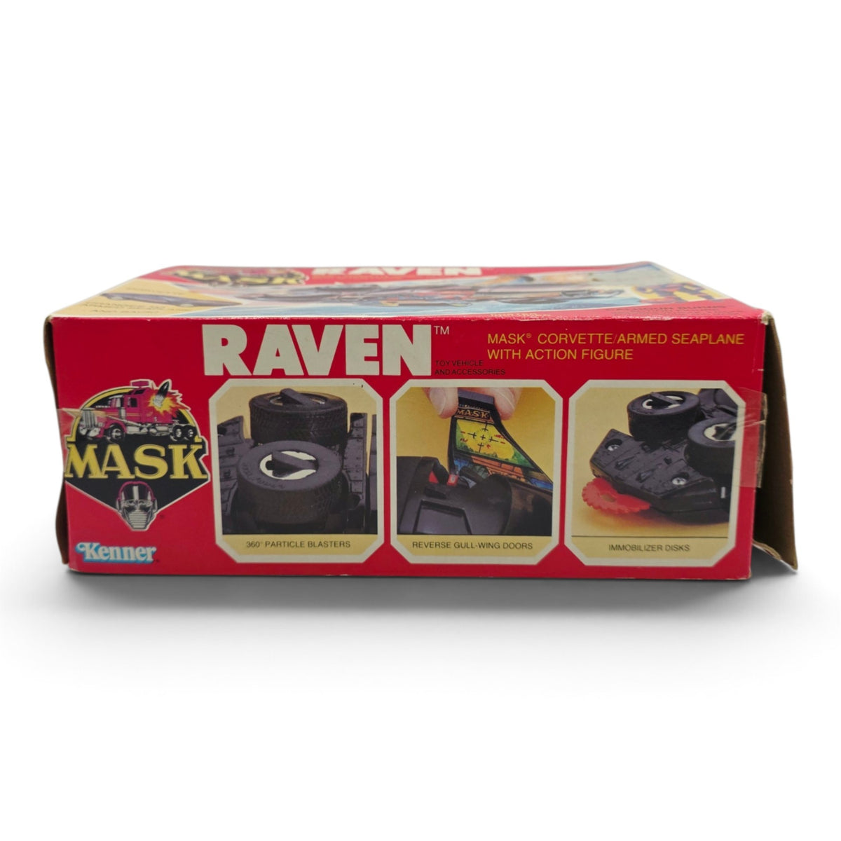 1986 M.A.S.K. Raven Calhoun Burns Close-up 5 view
