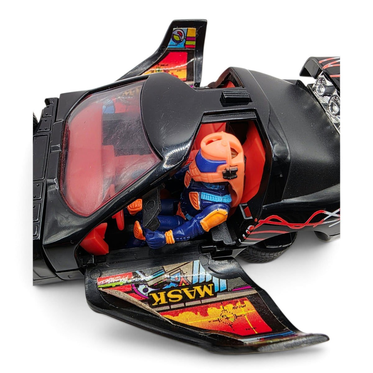 1986 M.A.S.K. Raven Calhoun Burns Close-up 8 view