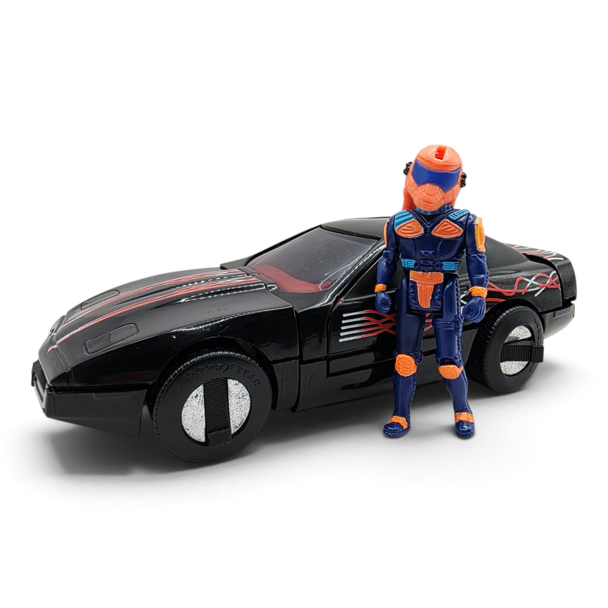1986 M.A.S.K. Raven Calhoun Burns Face view