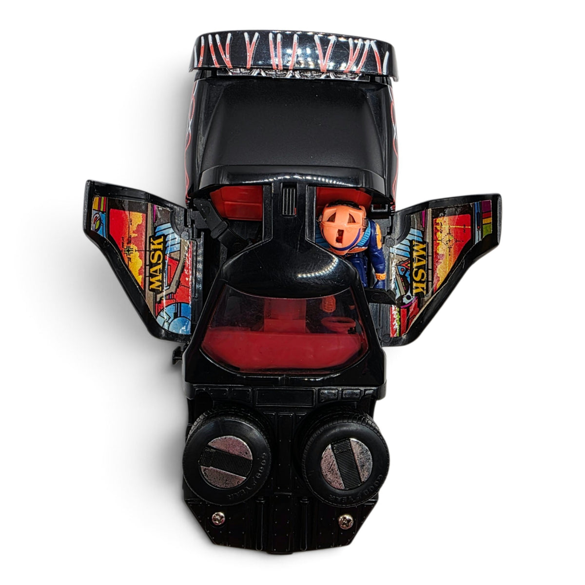 1986 M.A.S.K. Raven Calhoun Burns Top view
