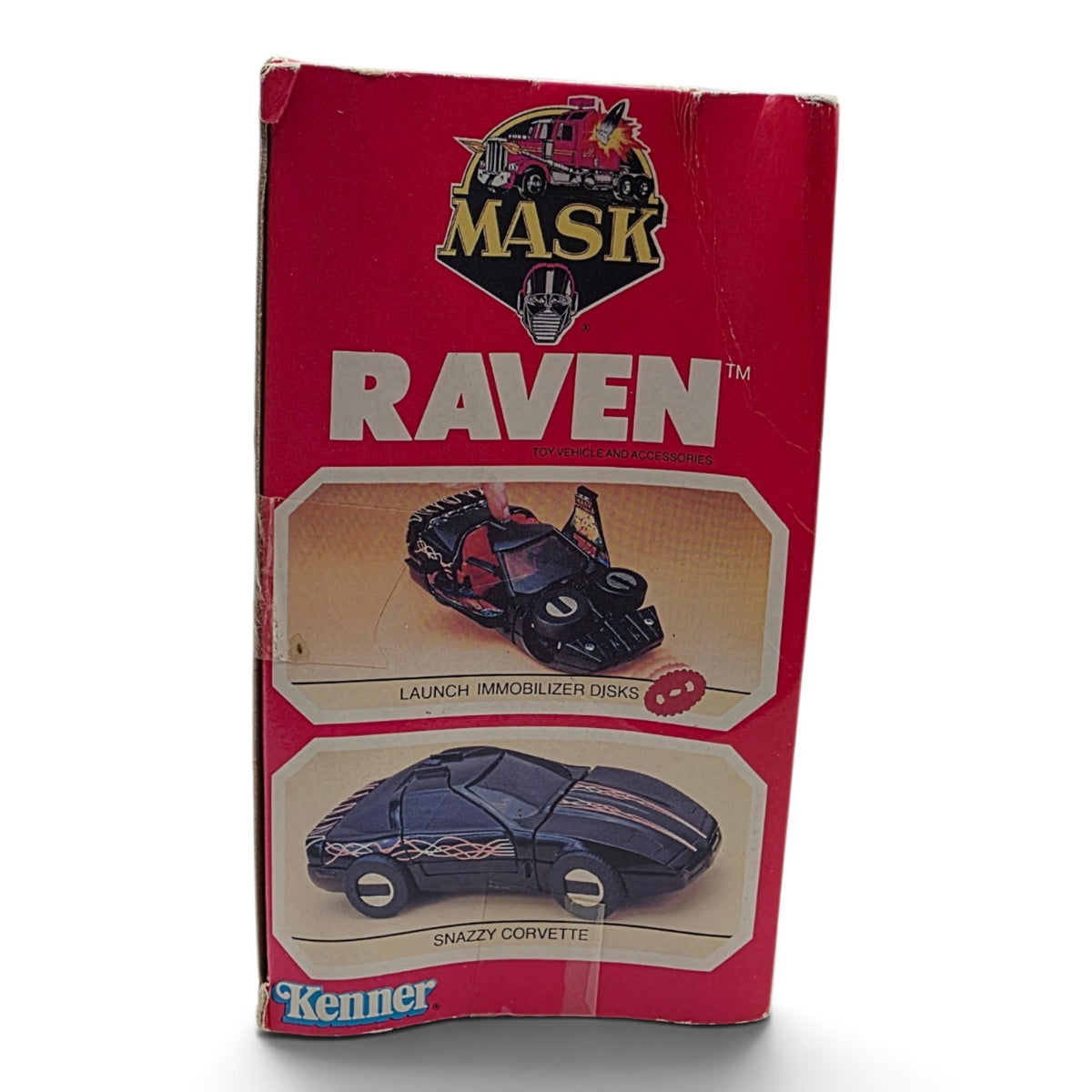 1986 M.A.S.K. Raven Calhoun Burns Close-up 2 view