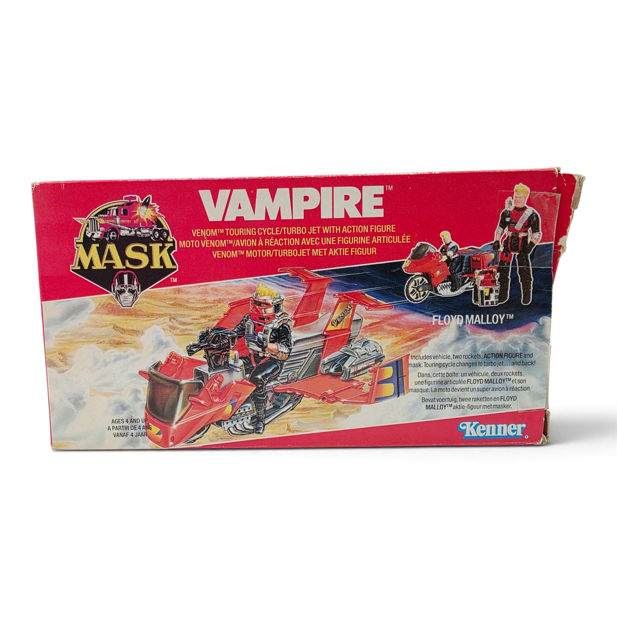 1986 M.A.S.K. Vampire Floyd Malloy Close-up 1 view