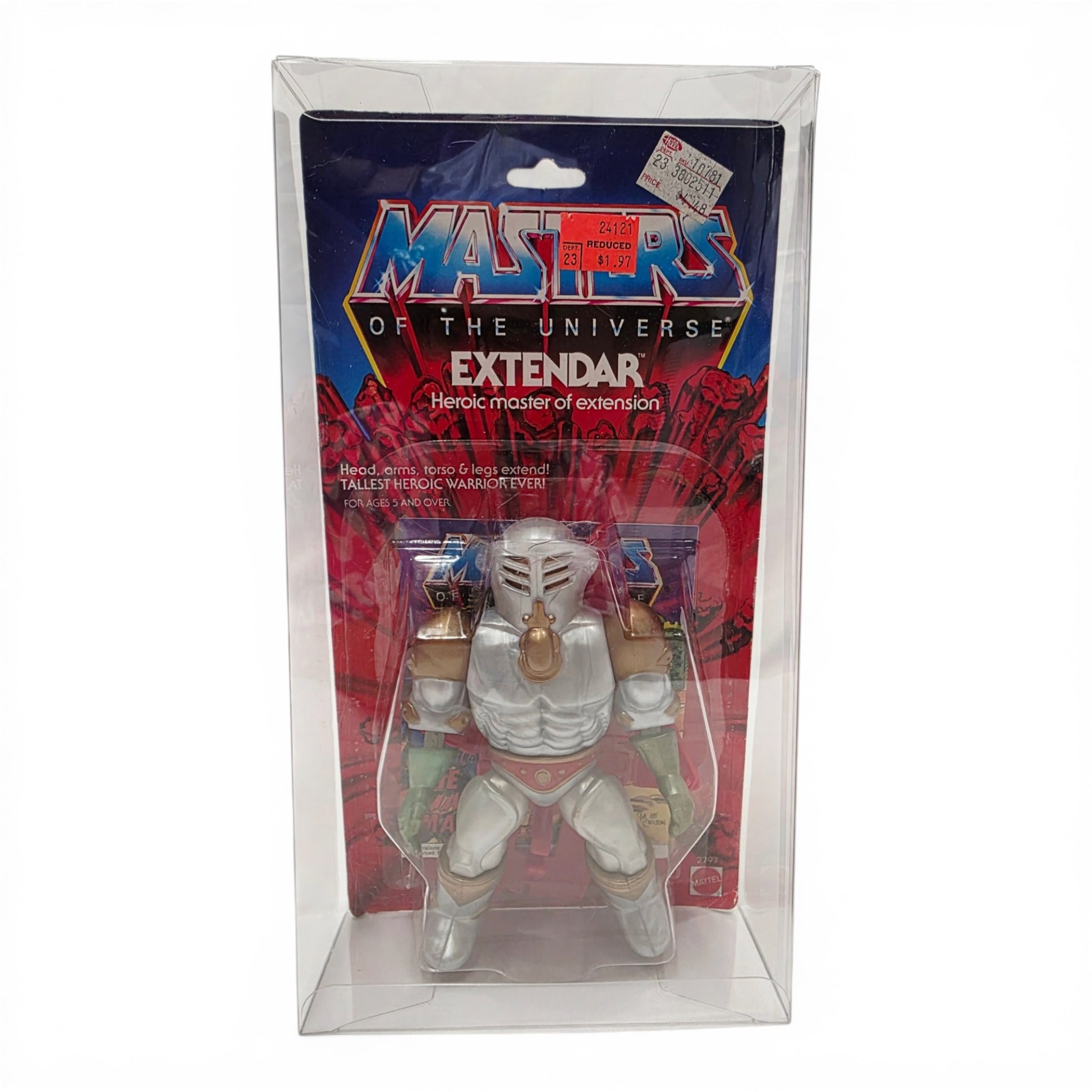 1986 Masters of the Universe Extendar action figure — Close-up 1