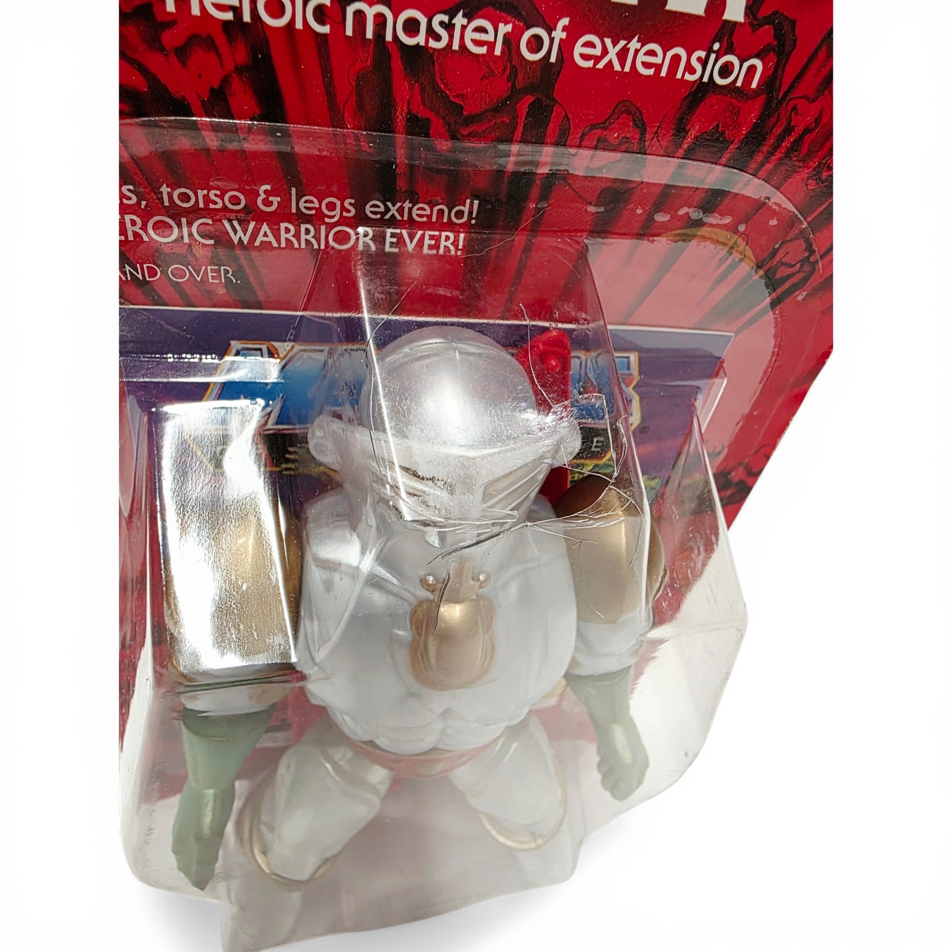 1986 Masters of the Universe Extendar action figure — Close-up 2