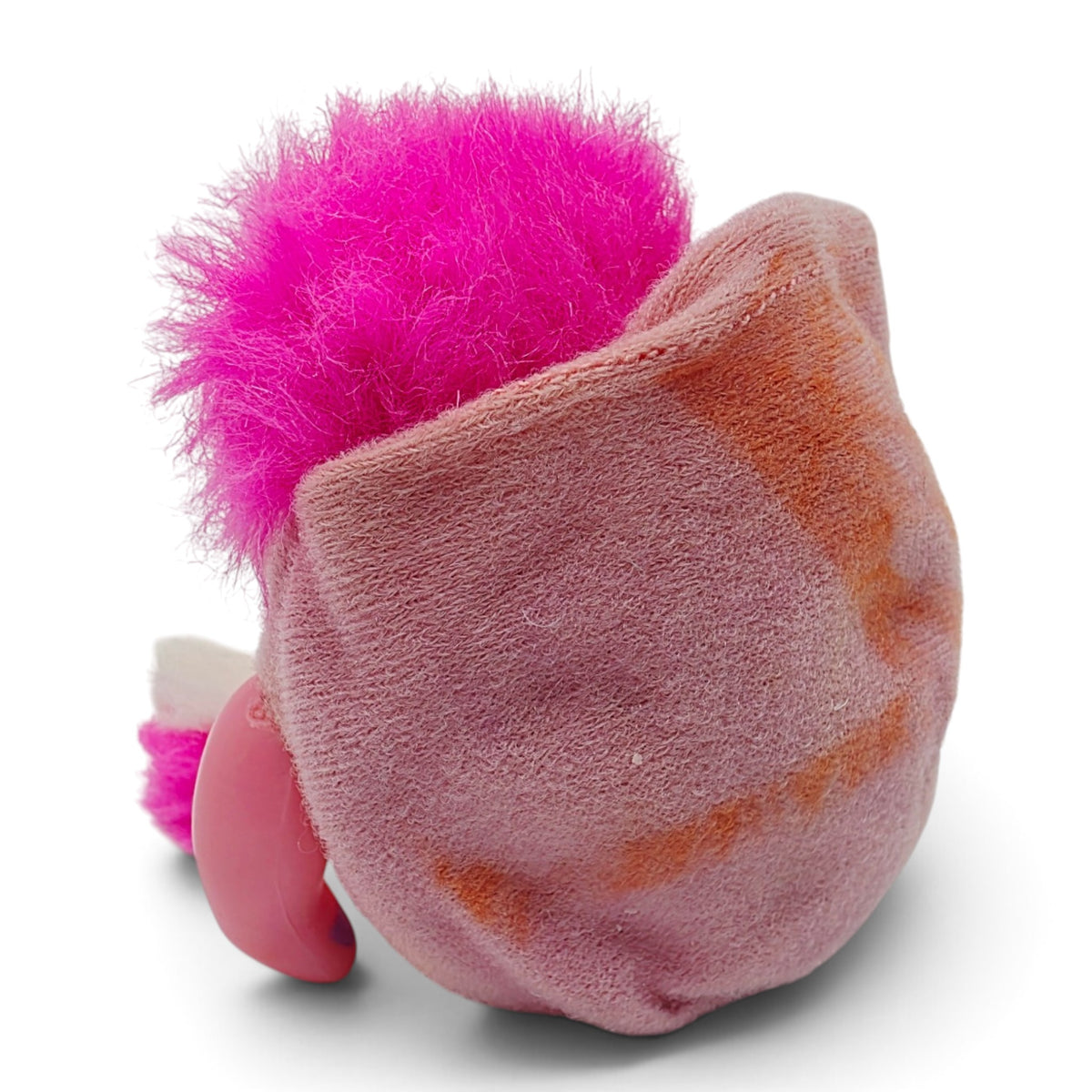 1986 Popples Party Pocket Popple (Pinks) Back view