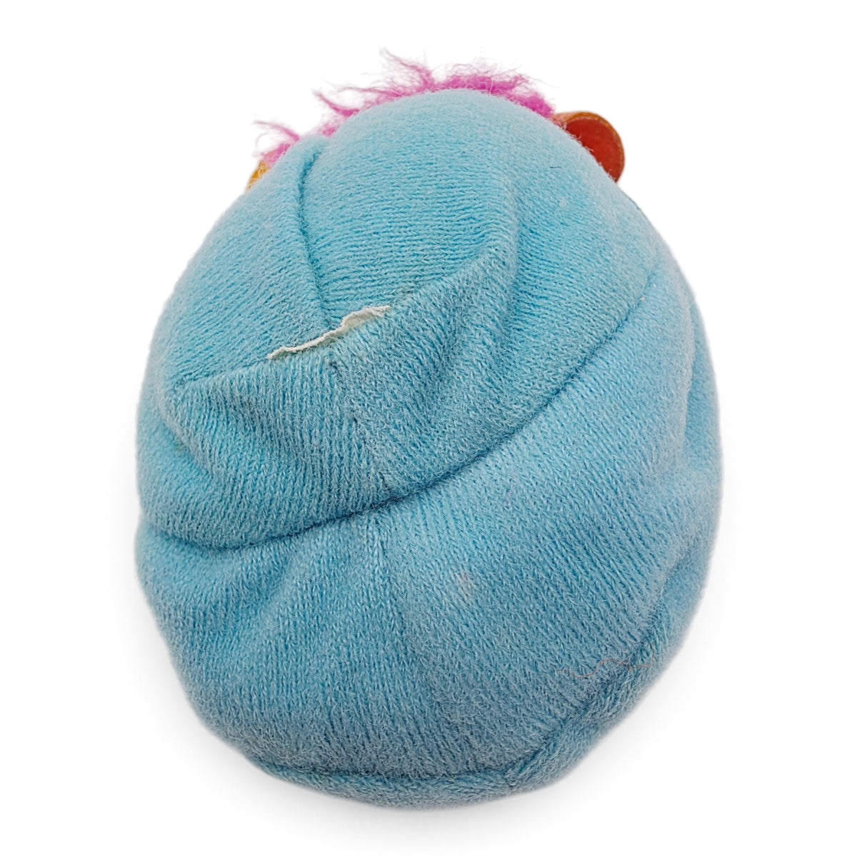 1986 Popples Party Pocket Popple (Teal & Magenta) Close-up 3 view