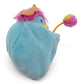 1986 Popples Party Pocket Popple (Teal & Magenta) Top view
