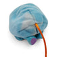 1986 Popples Party Pocket Popple (Teal & Magenta) Bottom view