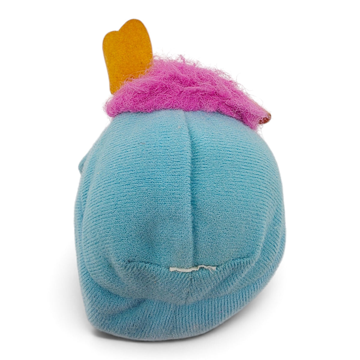 1986 Popples Party Pocket Popple (Teal & Magenta) Close-up 2 view