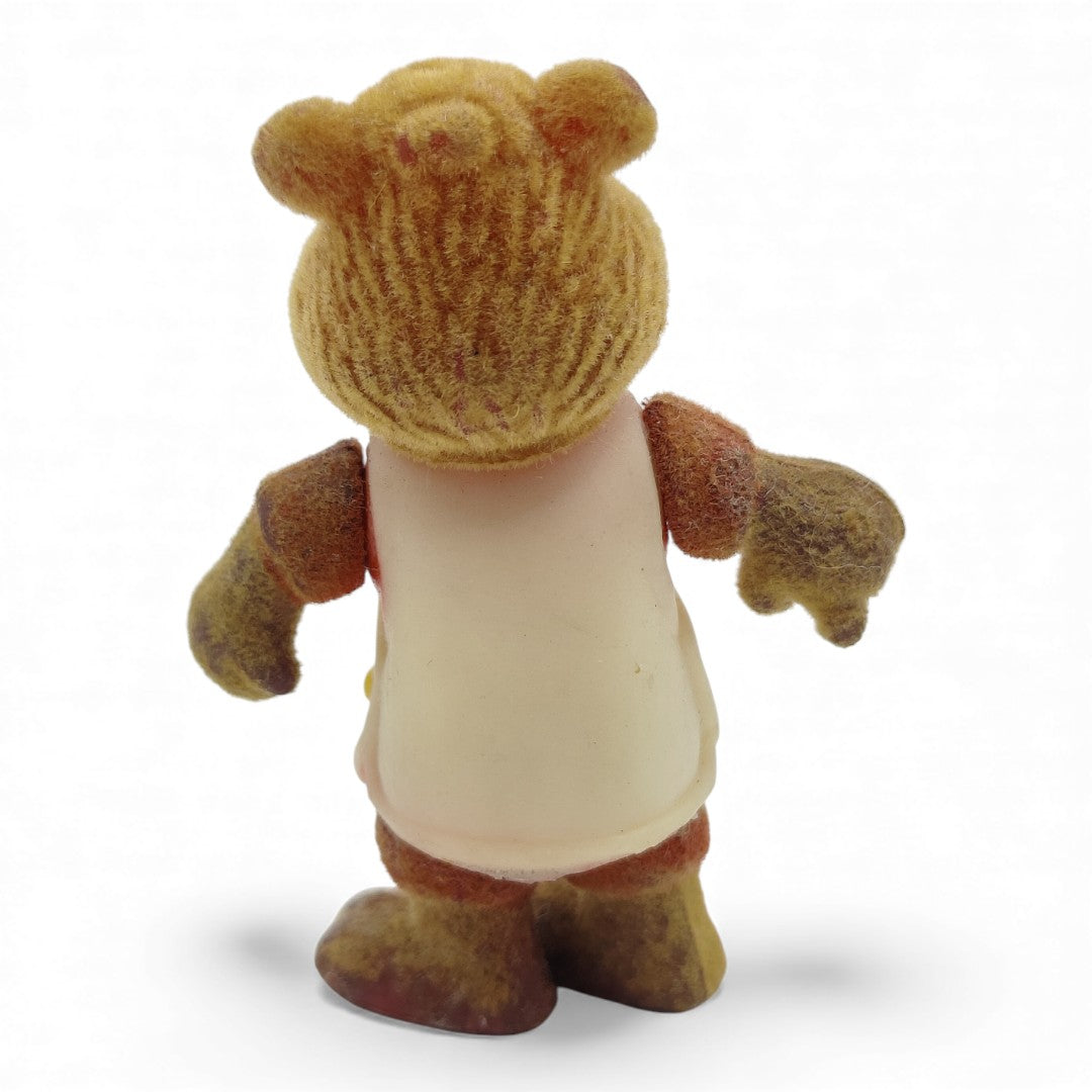 1986 Teddy Ruxpin Teddy Ruxpin mini pvc figure — Back view