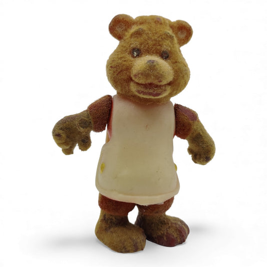 1986 Teddy Ruxpin Teddy Ruxpin mini pvc figure — Front view