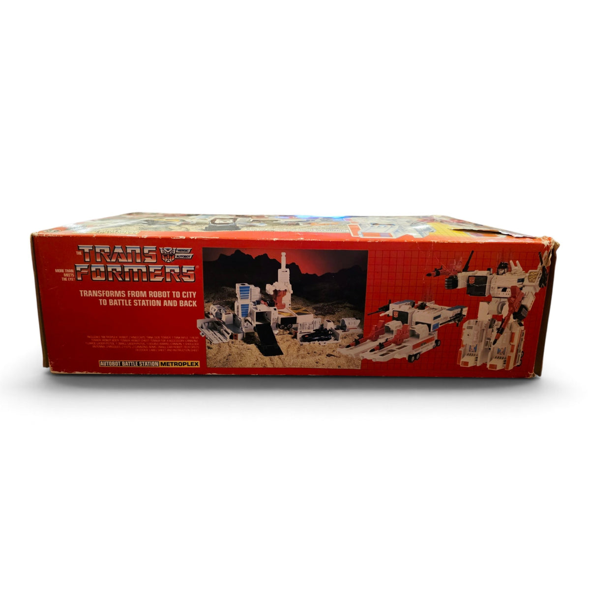 1986 Transformers Autobot City / Battle Station Metroplex Left view
