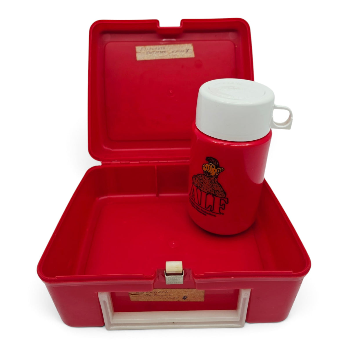 1987 Alf Lunchbox and Thermos Close-up 1 view