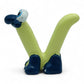 Vintage 1980s mini pvc figure. Vark. 2" Mini Figure. Front view.