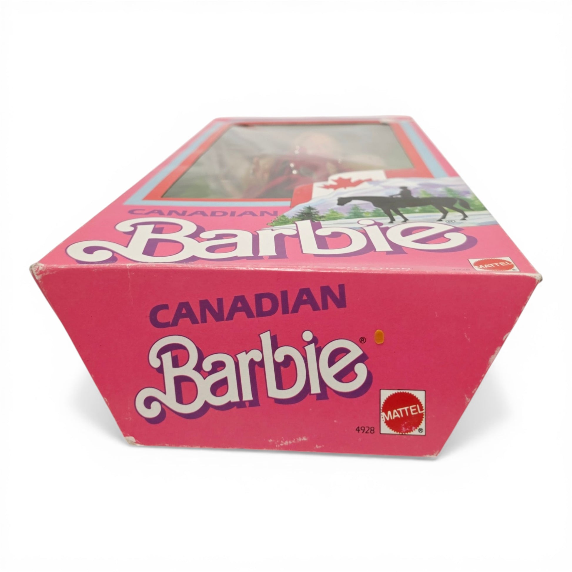 1987 Barbie Dolls of the World Canadian Barbie doll — Bottom view