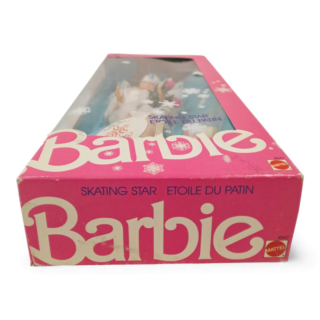 1987 Barbie Skating Star doll — Bottom view