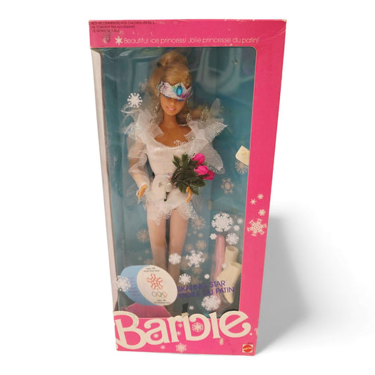 1987 Barbie Skating Star doll — Front view