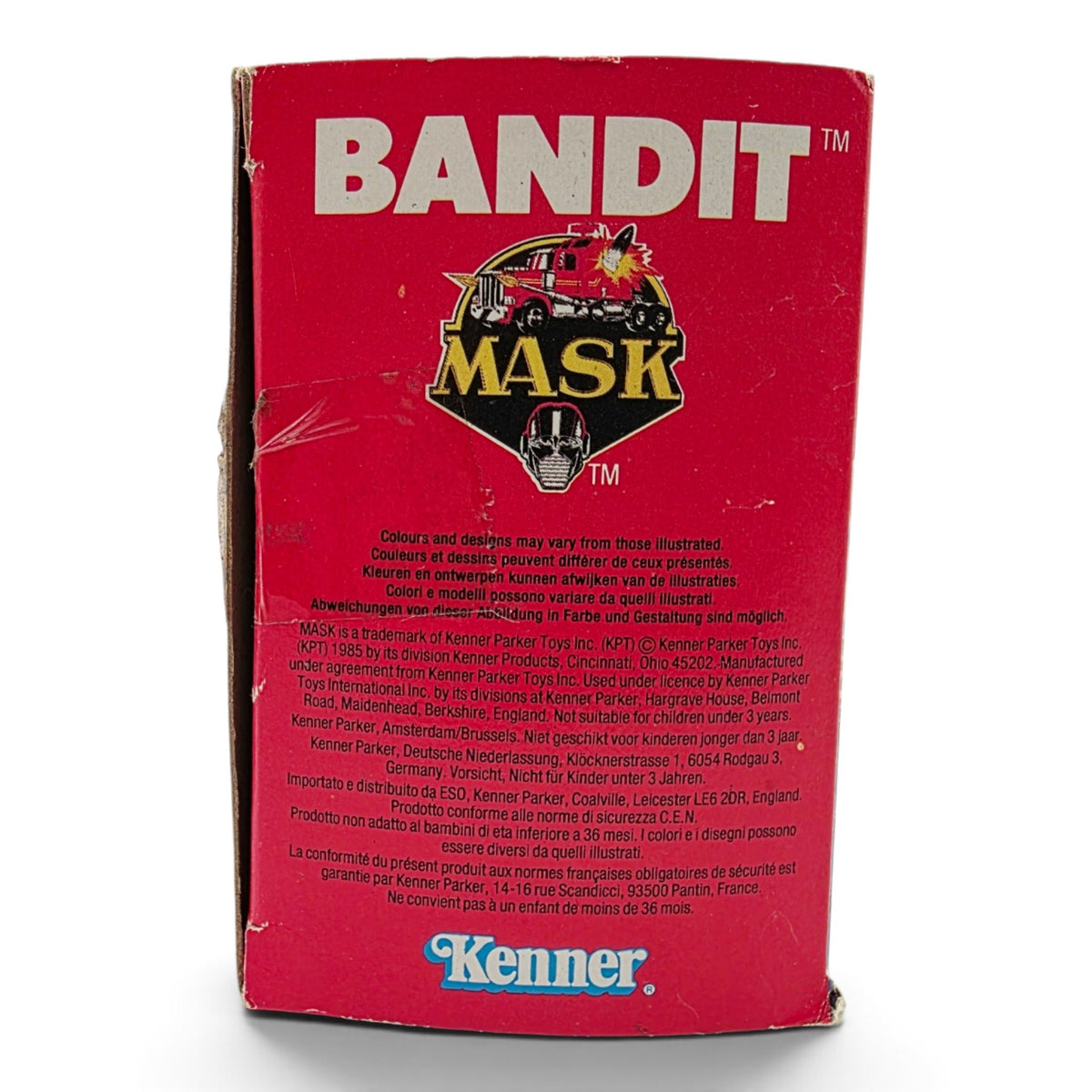 1987 M.A.S.K. Bandit Bandit Close-up 3 view