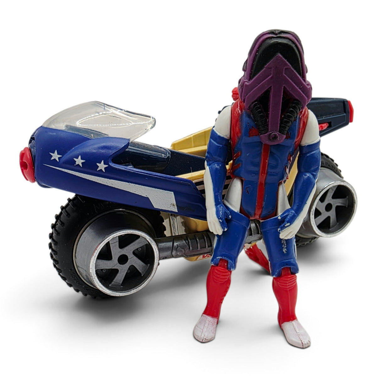 1987 M.A.S.K. Bandit Bandit Face view