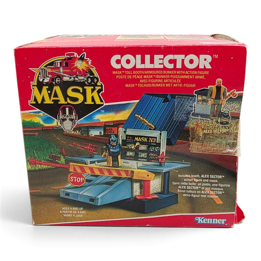 1987 M.A.S.K. Collector Alex Sector Back view