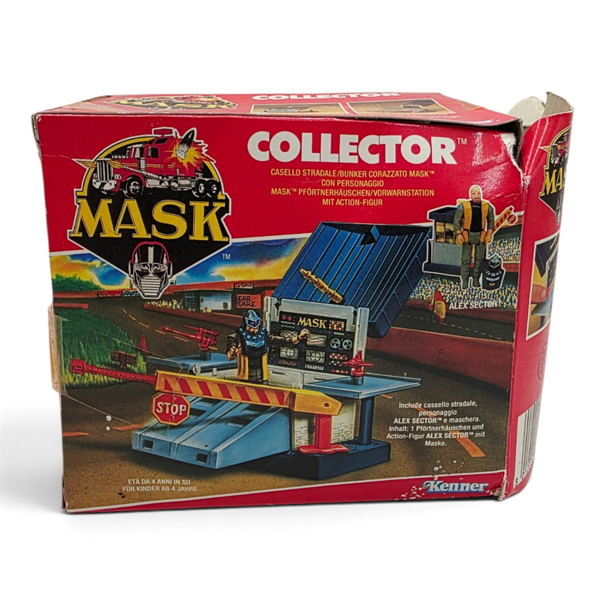1987 M.A.S.K. Collector Alex Sector Close-up 1 view