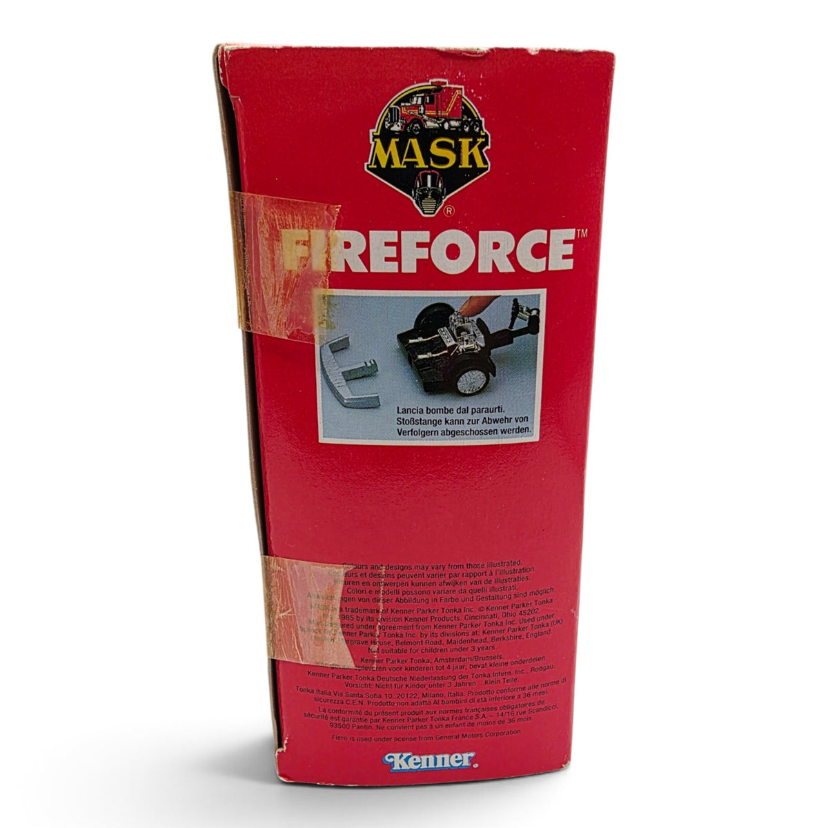 1987 M.A.S.K. Fireforce Julio Lopez Close-up 2 view