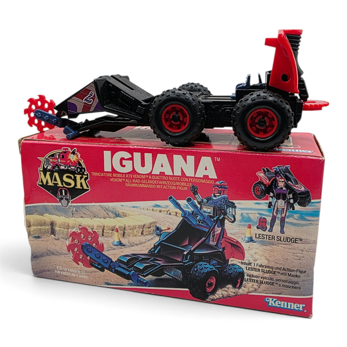 1987 M.A.S.K. Iguana Iguana Front view