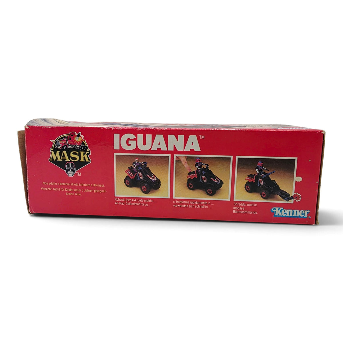1987 M.A.S.K. Iguana Iguana Close-up 4 view