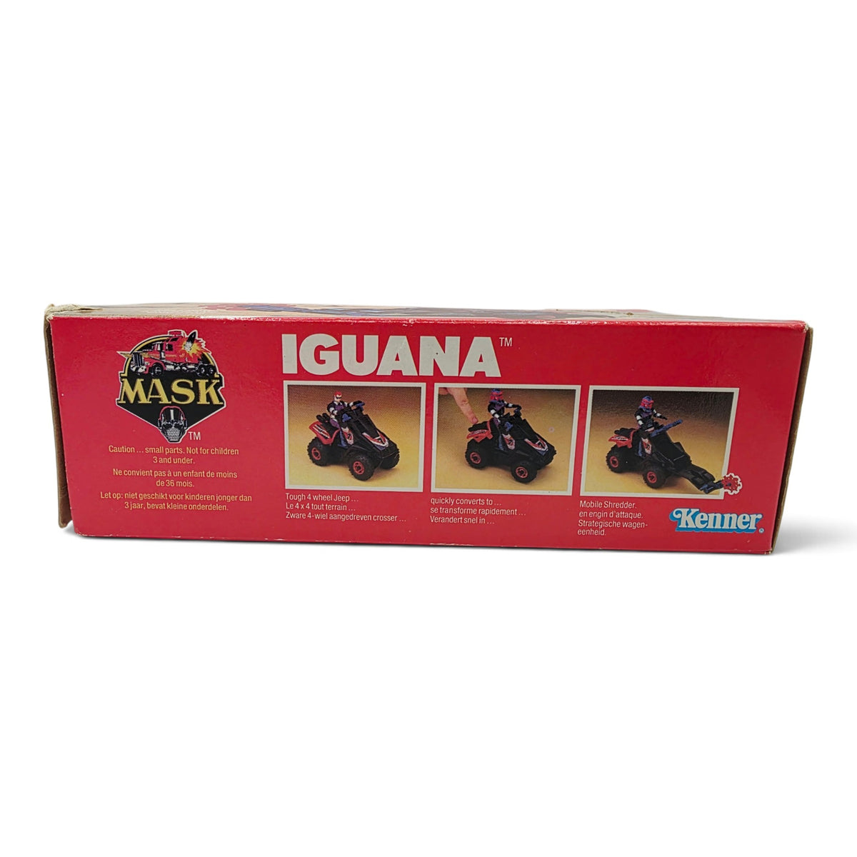 1987 M.A.S.K. Iguana Iguana Close-up 5 view