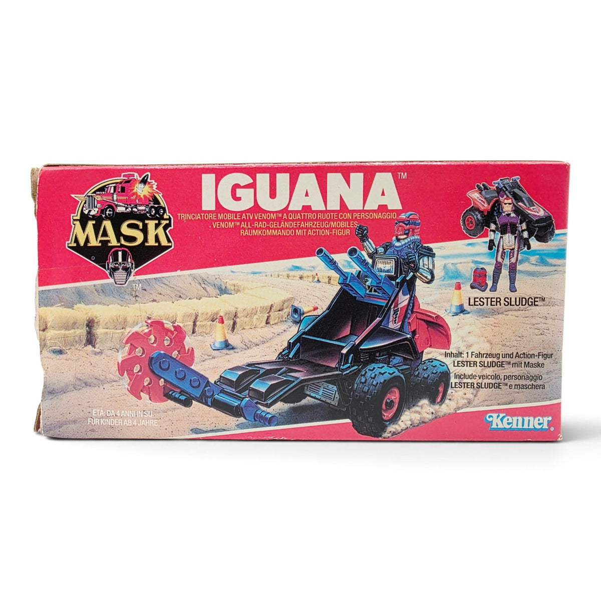 1987 M.A.S.K. Iguana Iguana Face view