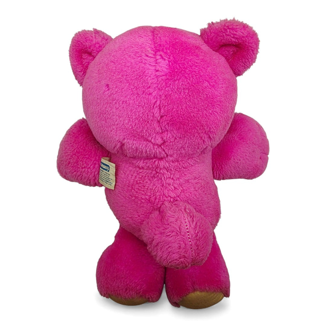 Vintage 1980s plush. Funsy. Ballon Nose! 11" & Working. Back view.