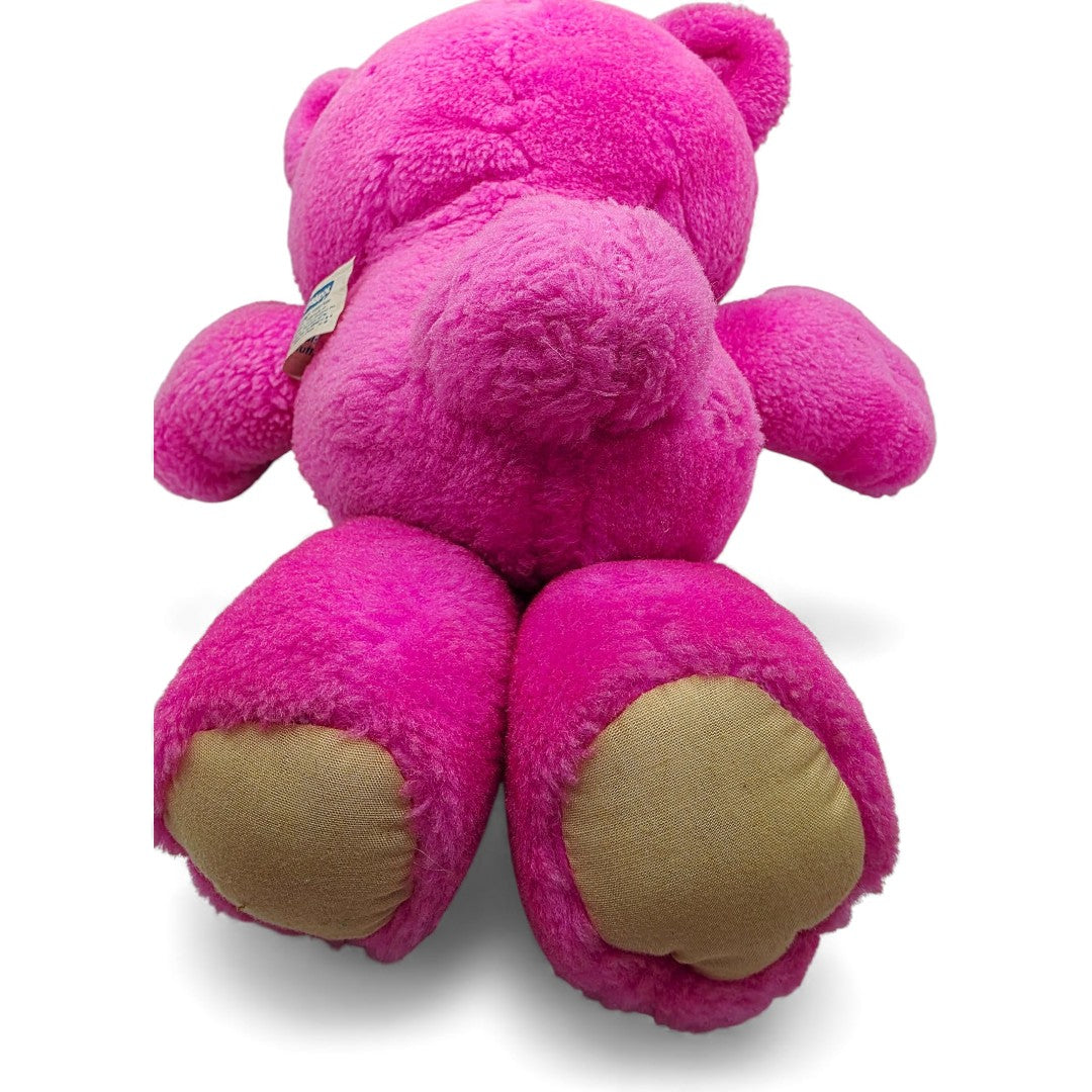 Vintage 1980s plush. Funsy. Ballon Nose! 11" & Working. Bottom view.