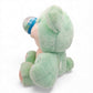 Vintage 1980s plush. Guppy. Jumping Dolphin! 11" & Working. Left view.