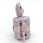 Vintage 1980s small toy. Series 3. Bear. Originally Grape Lipstick Charm!. Right view.